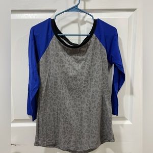 American Eagle  Leopard print top